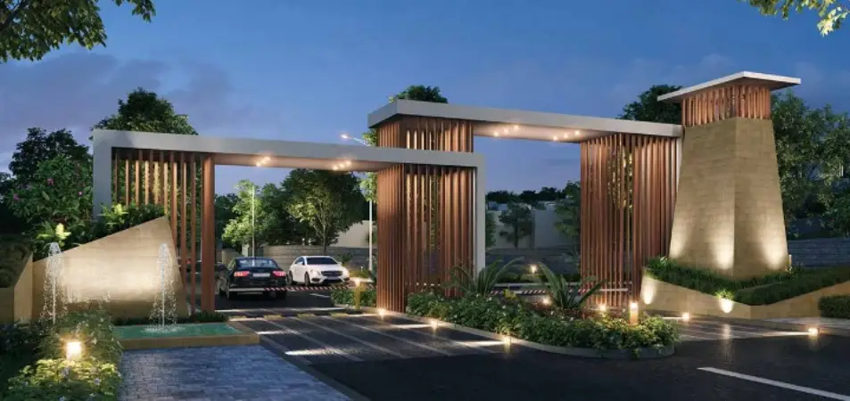 Godrej Coimbatore Plots Main Entrance Elevation Grand by Godrej Properties located at Chettipalayam, Coimbatore Tamil Nadu